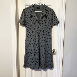 SOLD Sourpuss Bat Rosie Dress